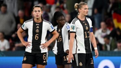 منتخب ألمانيا خرج من دور المجموعات في مونديال 2023 (رويترز)